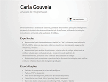 Tablet Screenshot of carlagouveia.com